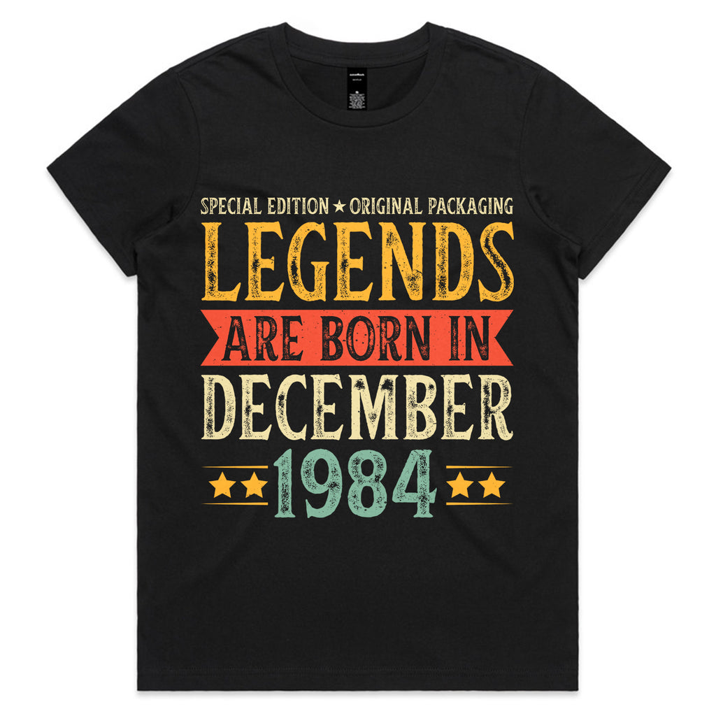 Legends Were Born in 1984 T-Shirt