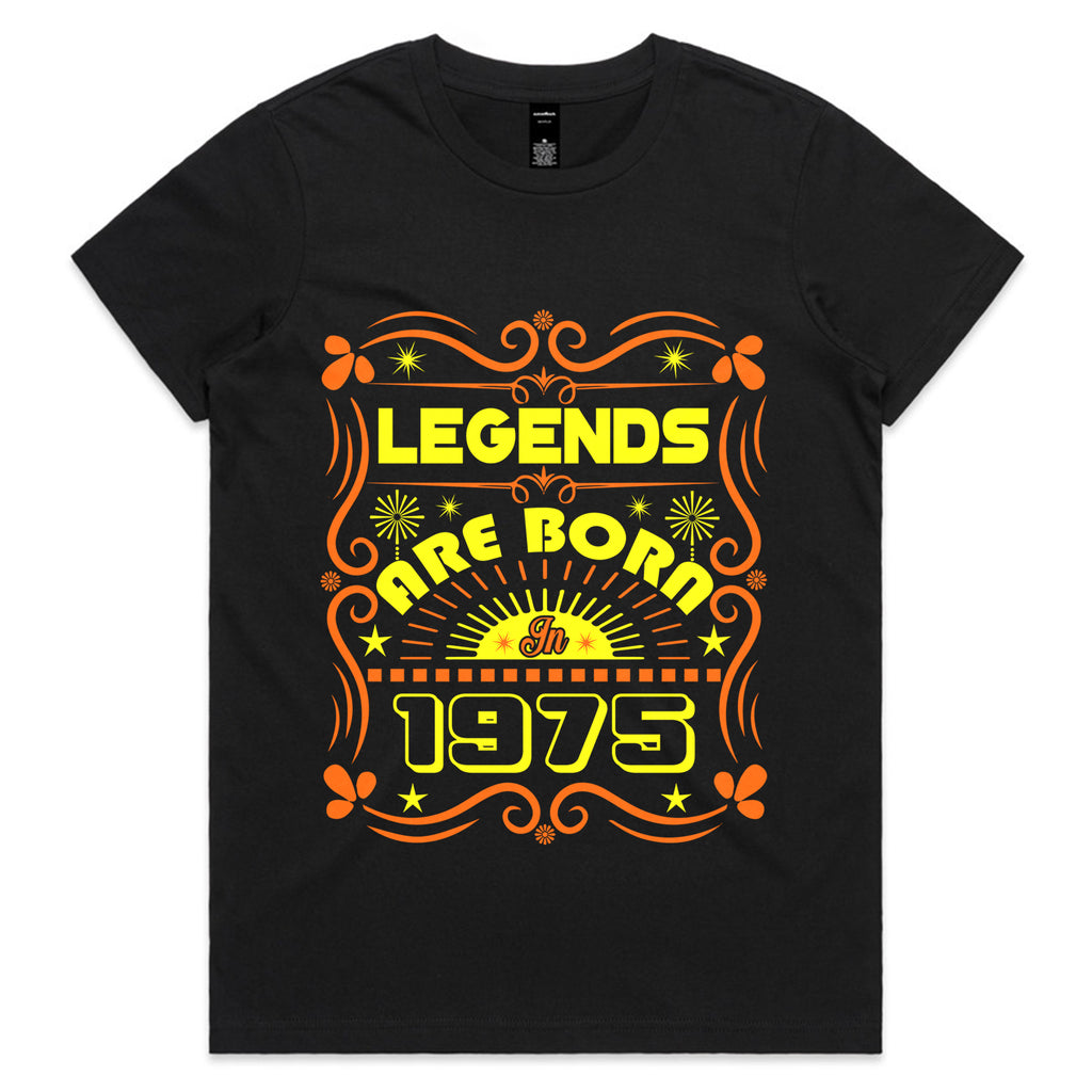 Legends Were Born in 1975 T-Shirt