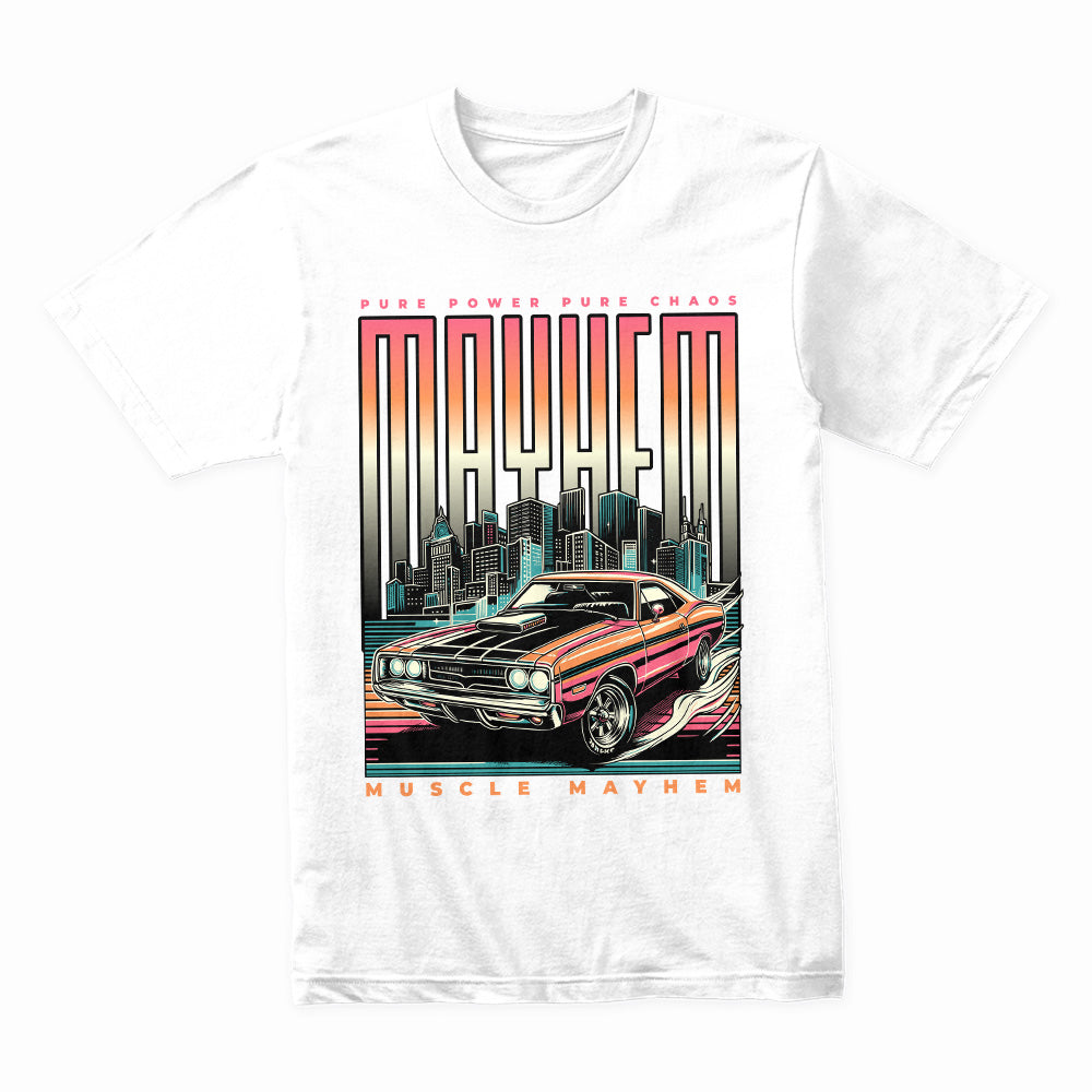 Muscle Mayhem T-Shirt – Pure Power, Pure Chaos