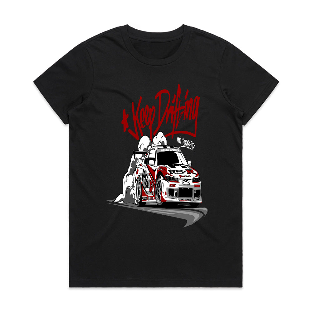 Keep Drifting JDM Graphic T-Shirt – White