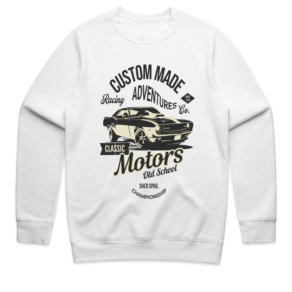 Classic Motors – Vintage Muscle Car Streetwear T-Shirt