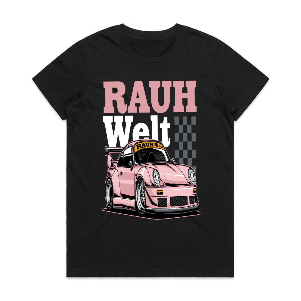 RAUH-Welt Begriff – RWB Widebody Porsche T-Shirt