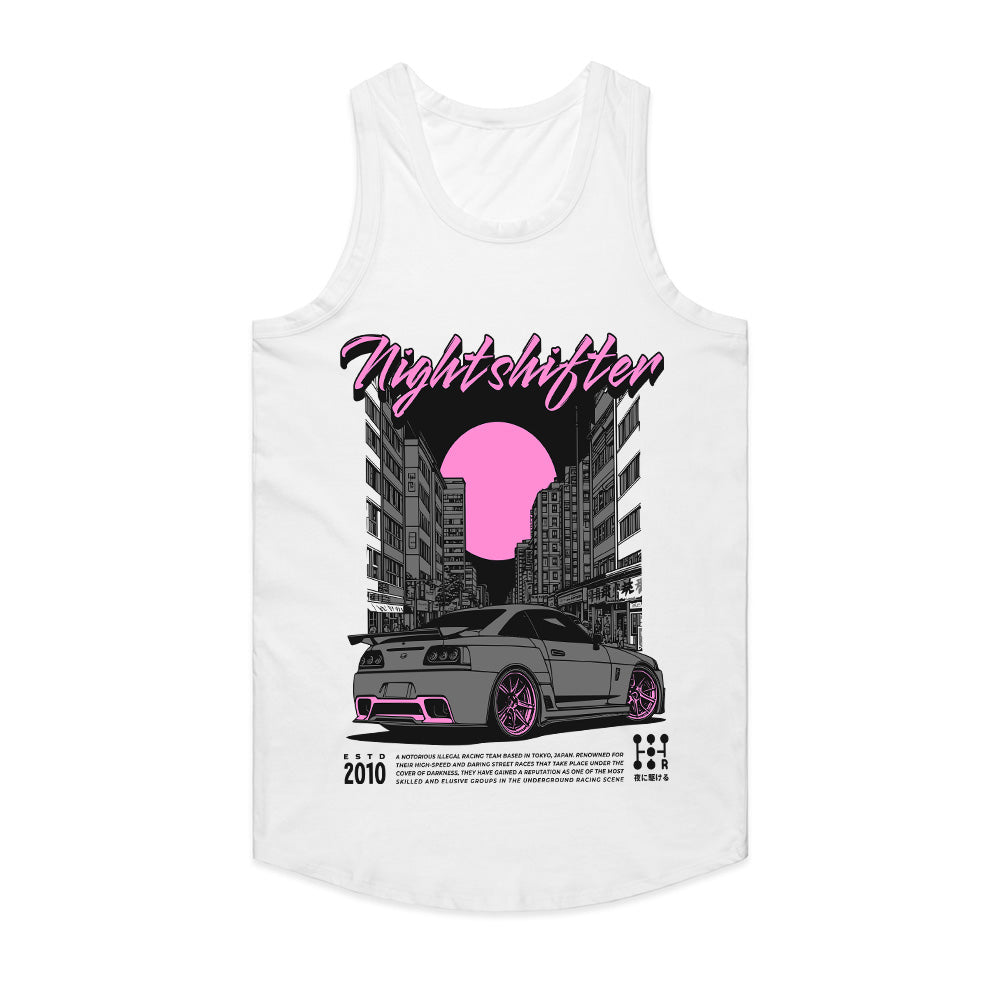 Nightshifter T-Shirt – JDM Midnight Street Racing & Tuner Car Enthusiast Tee
