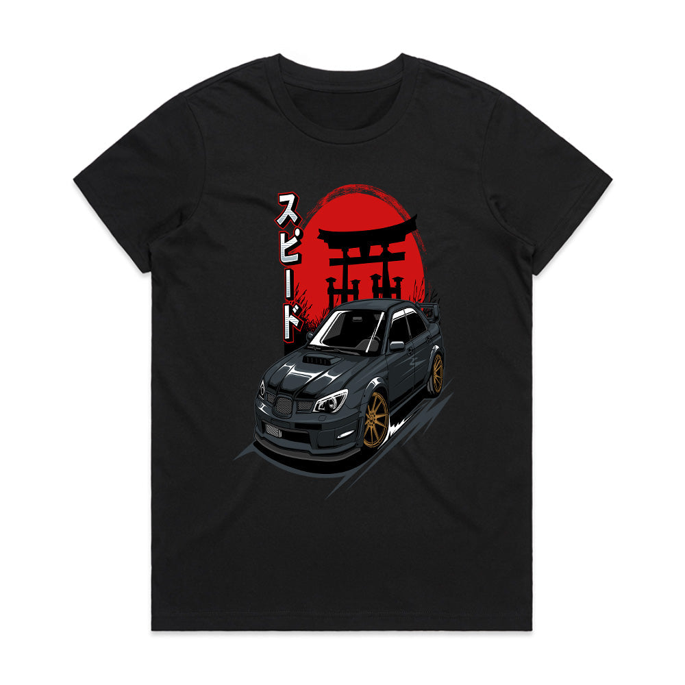 Subaru WRX STi – JDM Samurai Speed T-Shirt