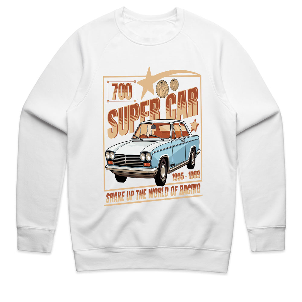 700 Super Car" Retro Racing T-Shirt – Vintage Motorsport-Inspired Streetwear