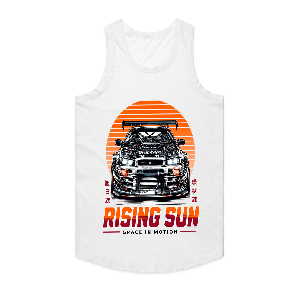 Rising Sun JDM Performance Tee – Grace in Motion