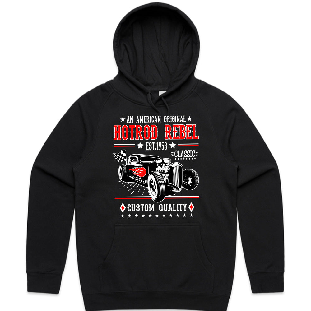 Hot Rod Rebel 1958 Vintage Classic Car T-Shirt