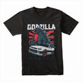 Godzilla Skyline" JDM T-Shirt – King of Monsters Meets King of the Streets