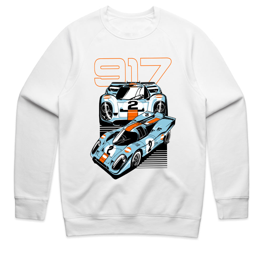 Porsche 917 Gulf Racing T-Shirt – Legendary Le Mans Icon!