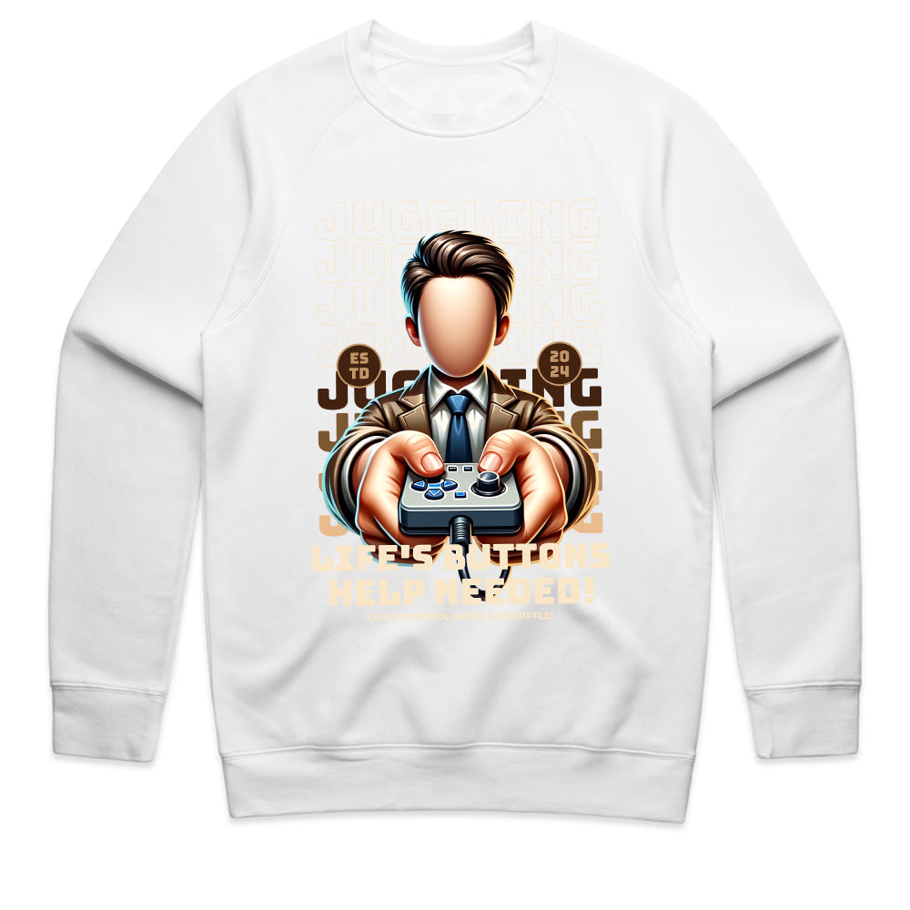 Life’s Buttons – Help Needed! Gamer Juggling Mode T-Shirt