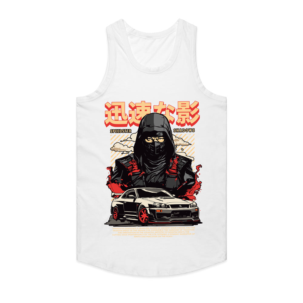 Speedster Shadows – Ninja JDM Street Racing Tee
