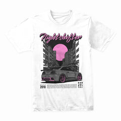 Nightshifter - Neon Noir JDM Street Racing T-Shirt