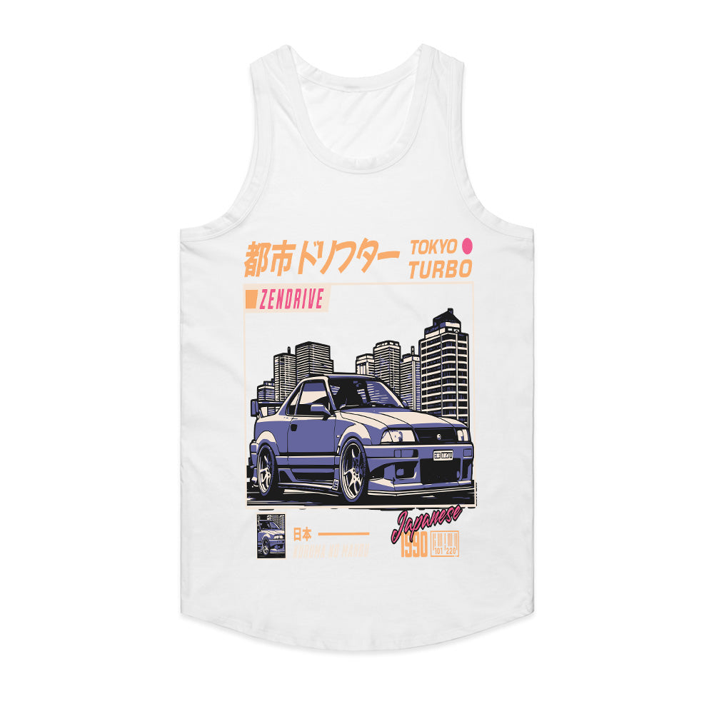 Tokyo Turbo – 90s JDM Street Drifter Tee