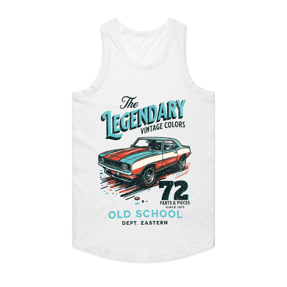 The Legendary Old School – Vintage Muscle Car Tee