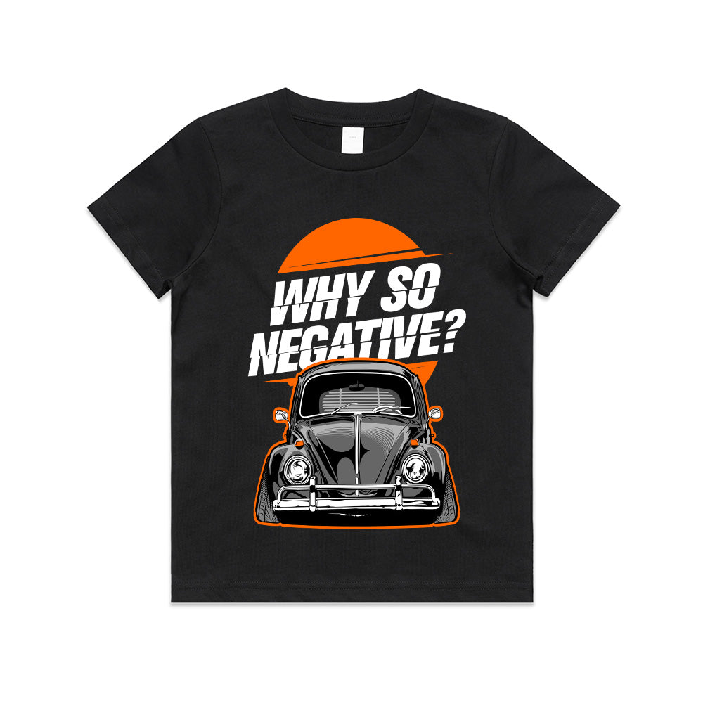 Why So Negative? – Classic VW Beetle Stance T-Shirt
