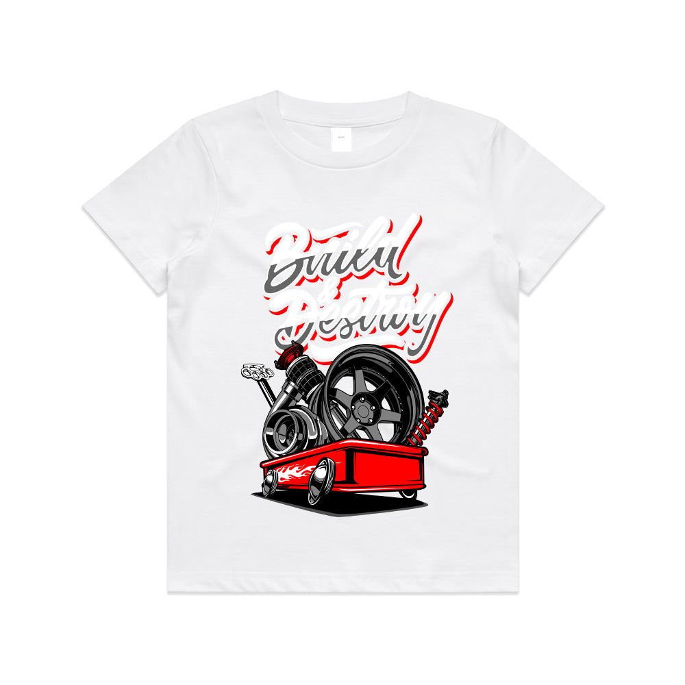 Build Your Destiny – JDM Car Parts Tee