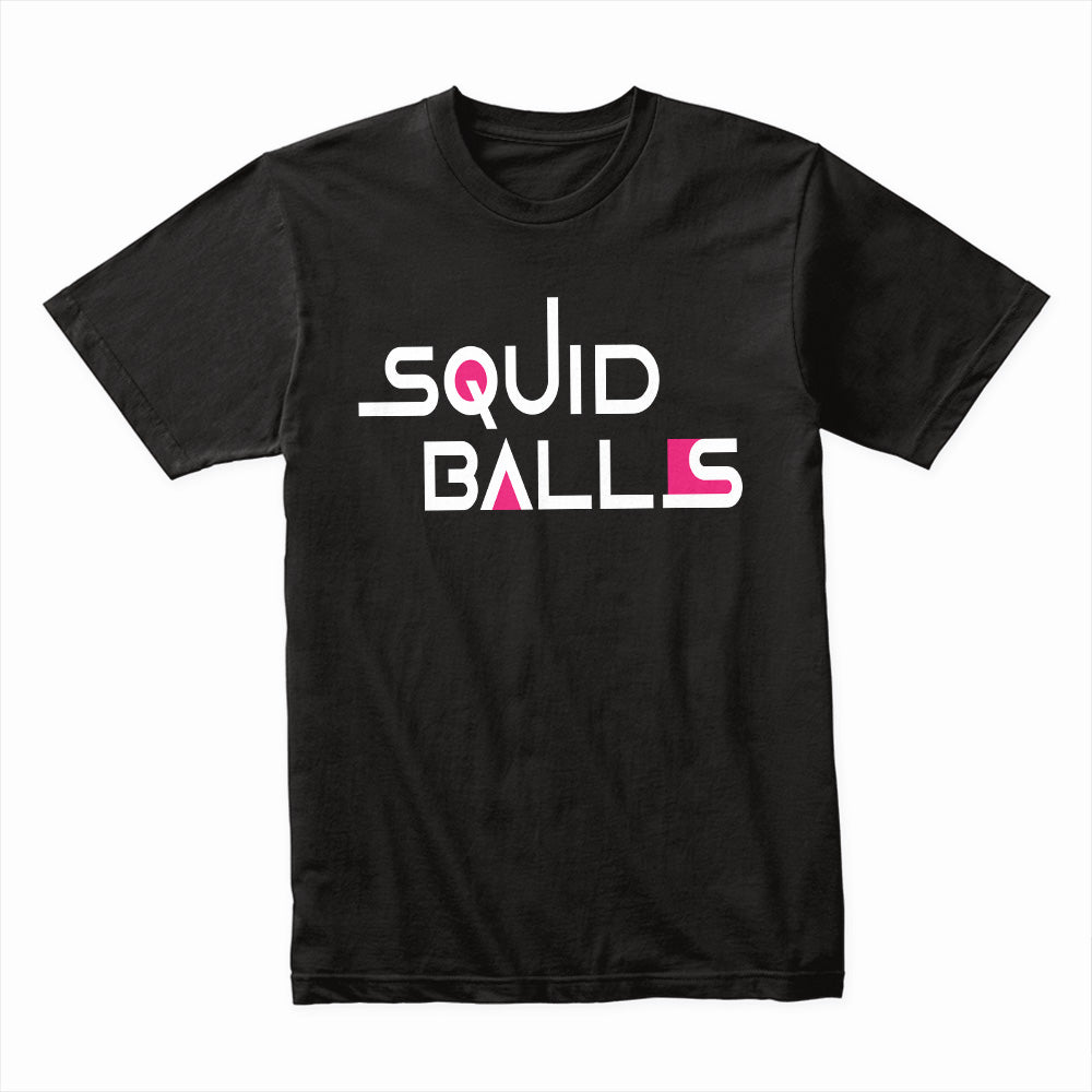Squid Balls T-Shirt – Bold and Playful Geometric Graphic Tee