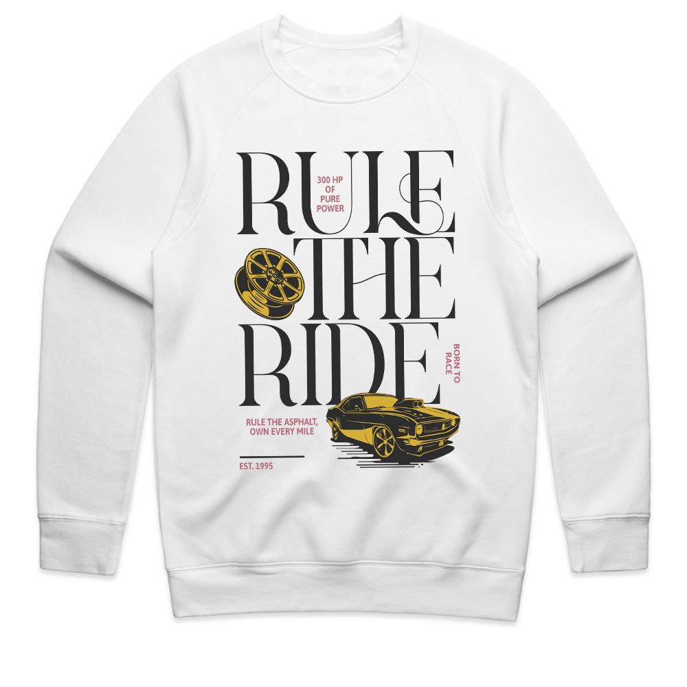 Rule the Ride – High-Performance Muscle Car Streetwear T-Shirt