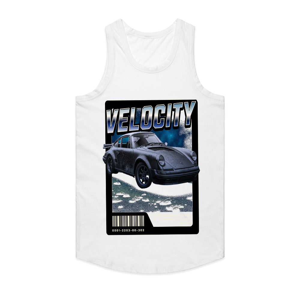 Velocity T-Shirt – Retro Futuristic Sports Car & Speed Enthusiast Tee