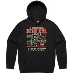 Hotrod Rebel 1958 T-Shirt – Vintage Rock ‘n’ Roll Classic Car Tee
