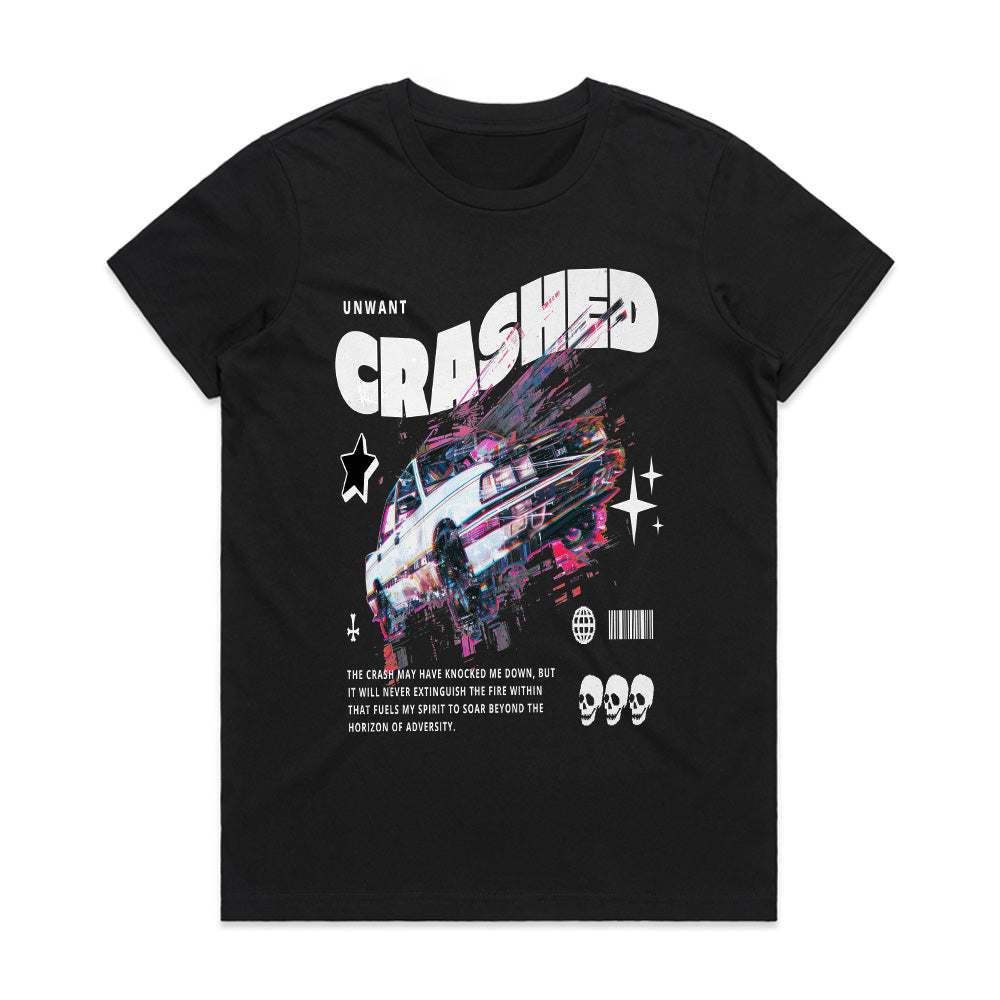 UNWANT CRASHED – Rise Above Adversity T-Shirt