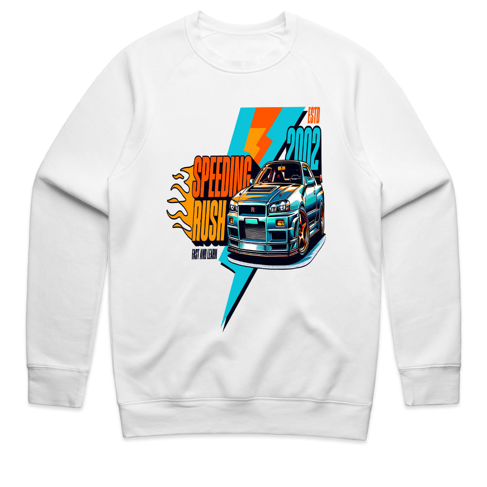 Speeding Rush – JDM Turbocharged Streetwear T-Shirt