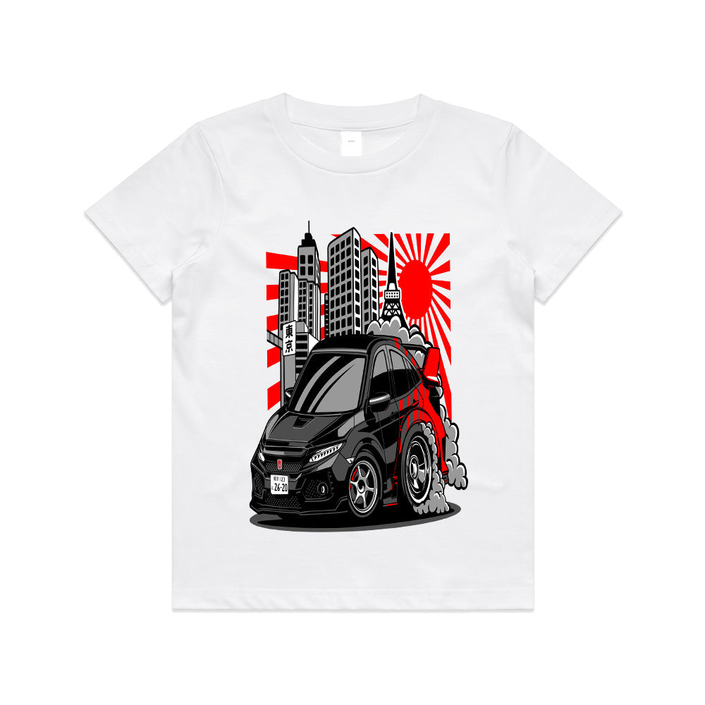 Tokyo Streets – Honda Fit JDM Turbo Tee
