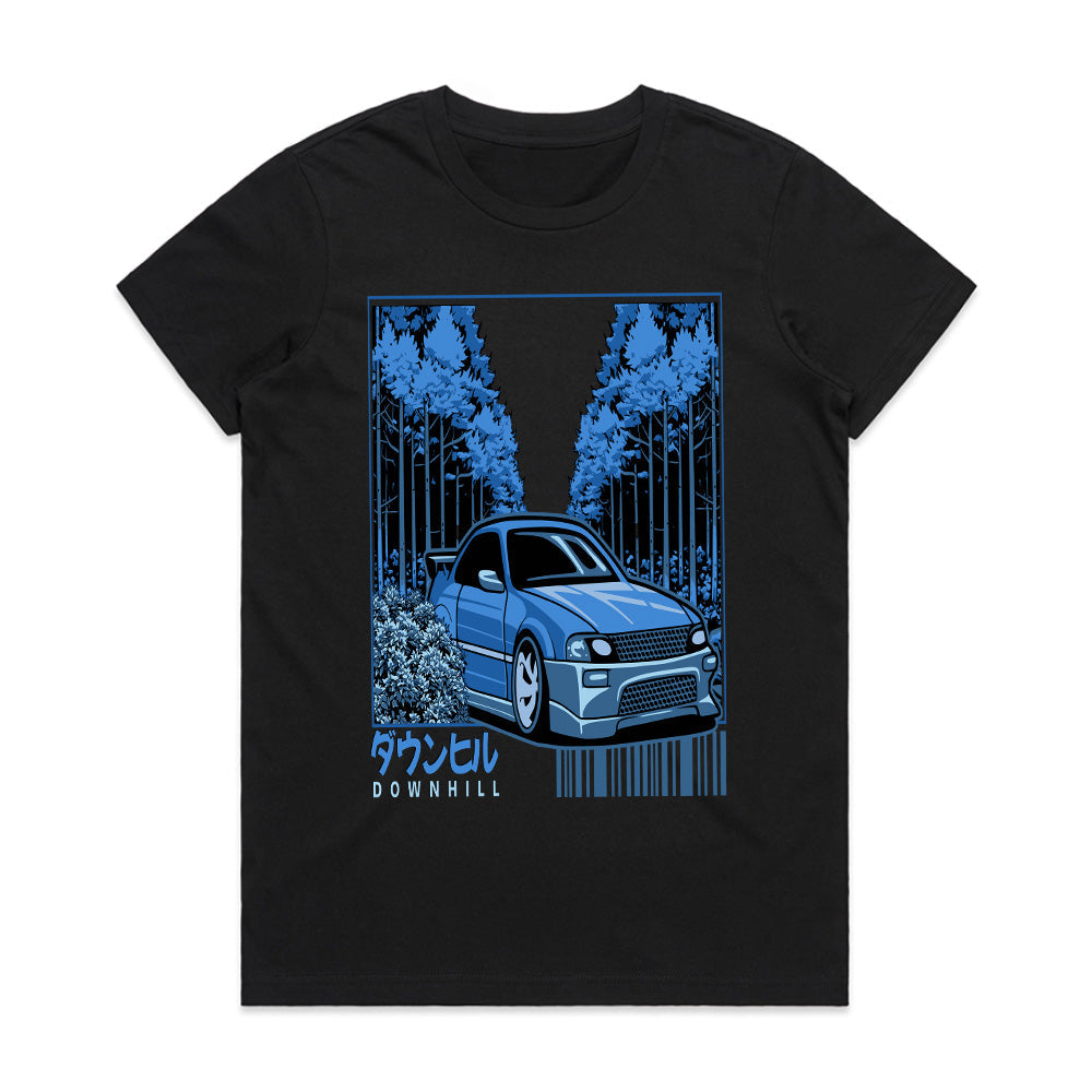 Downhill Drift – Forest Touge T-Shirt