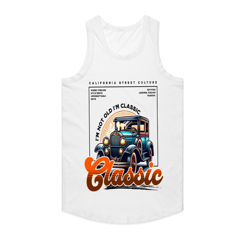 I'm Not Old, I'm Classic" Vintage Car T-Shirt – Retro Automotive Enthusiast Tee