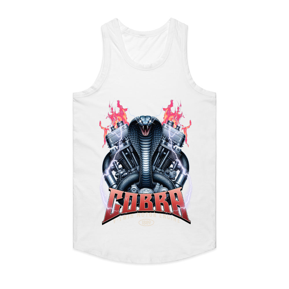 Cobra V-Twin Engine T-Shirt – Badass Biker & Motorcycle Enthusiast Tee