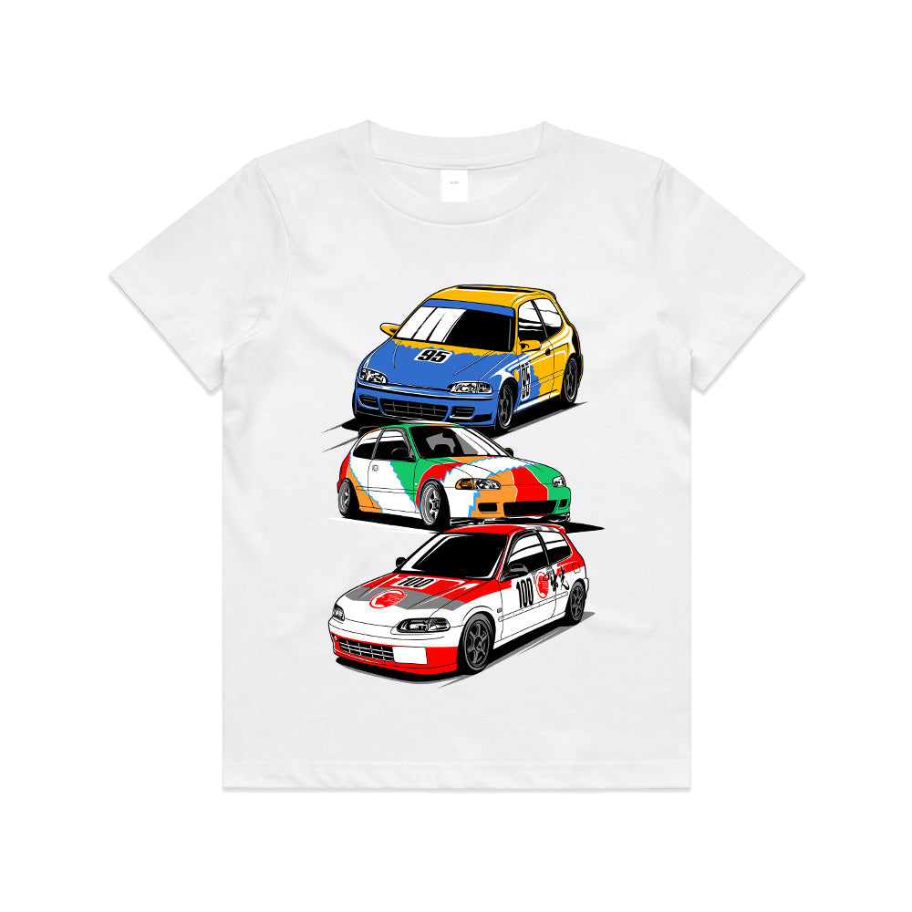 Honda Civic EG6 Racing Legends – JDM Hatchback Tribute Tee