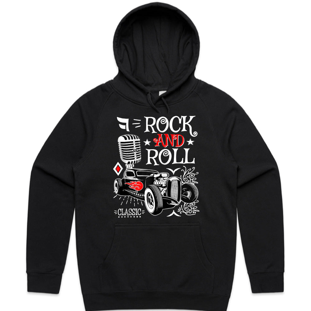 Rock and Roll Classic Hot Rod T-Shirt – Vintage Music & Retro Car Tee