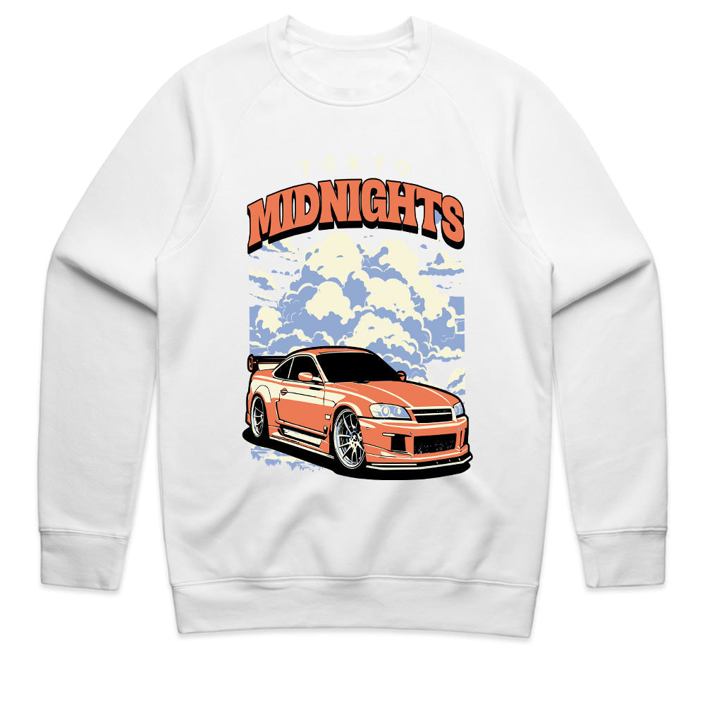 Tokyo Midnights" JDM Skyline T-Shirt – Japanese Street Racing Aesthetic