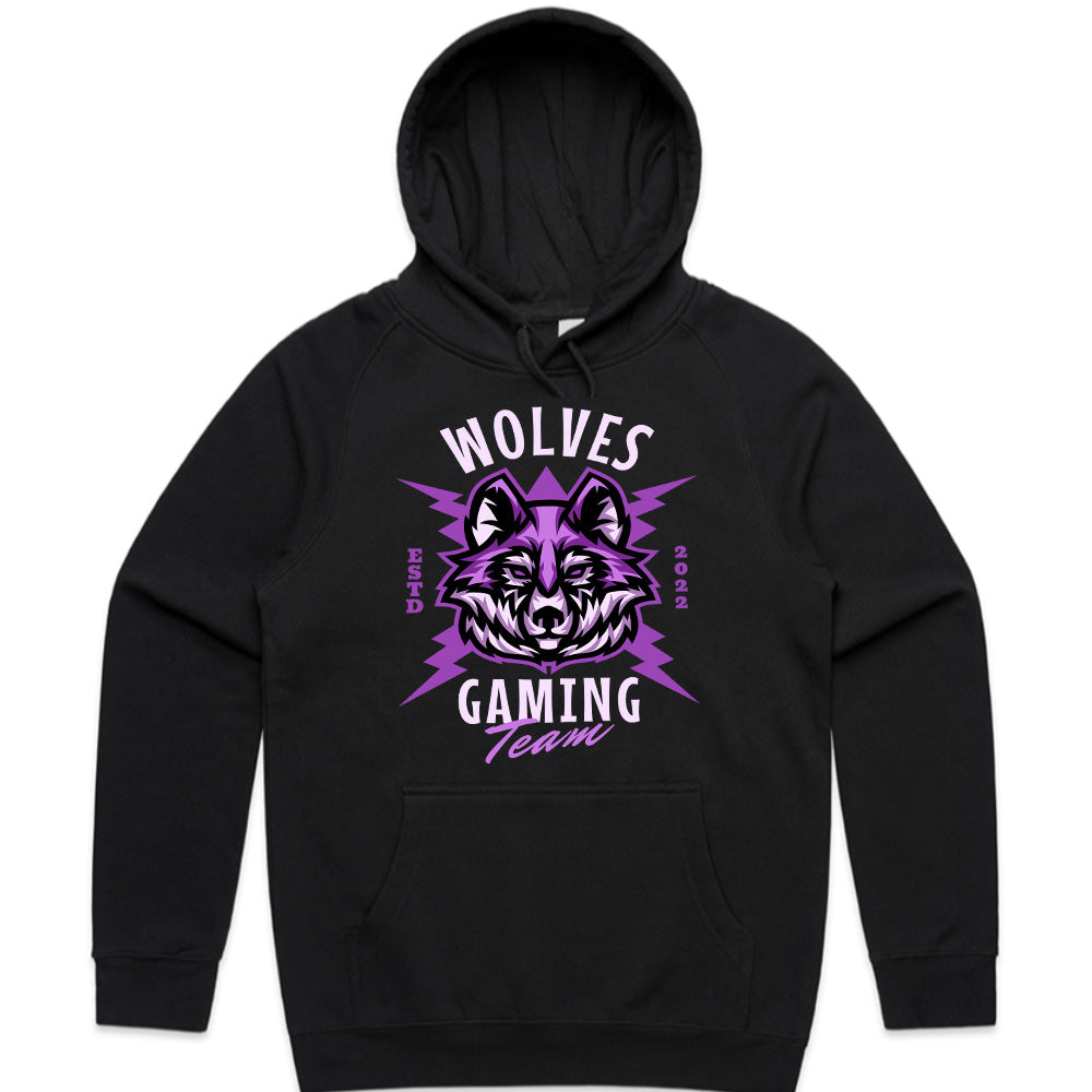 Wolves Gaming Team – Fierce Esports Wolf Pack Graphic Tee"