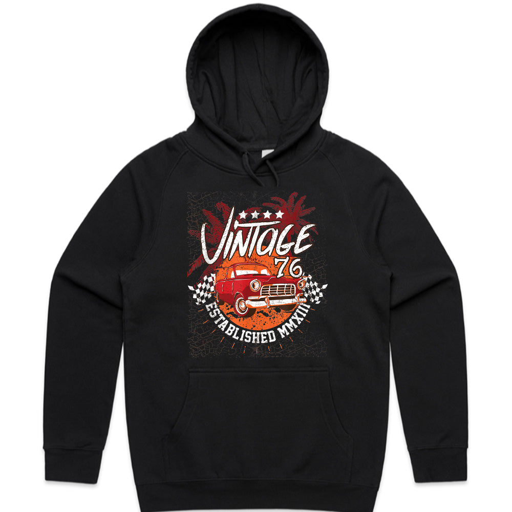 Vintage 76 Classic Car T-Shirt – Retro Hot Rod Racing Tee