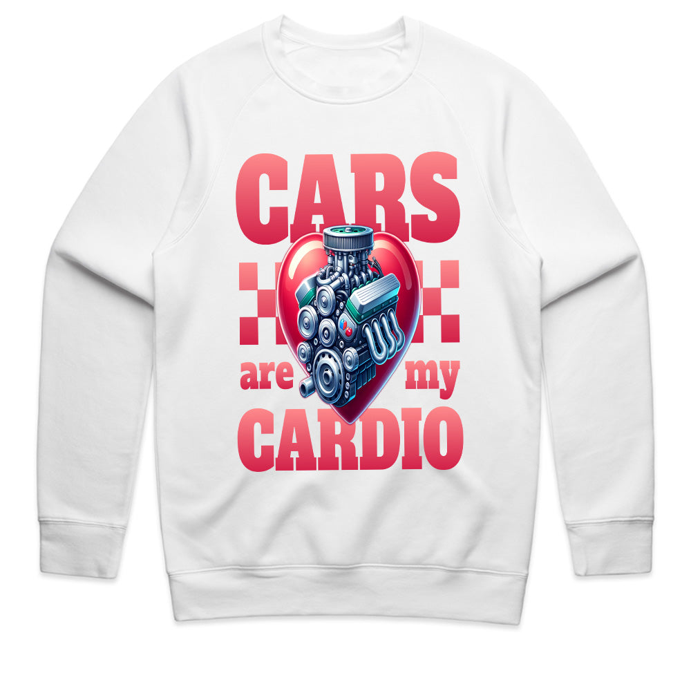Cars Are My Cardio – Bold Automotive Enthusiast T-Shirt