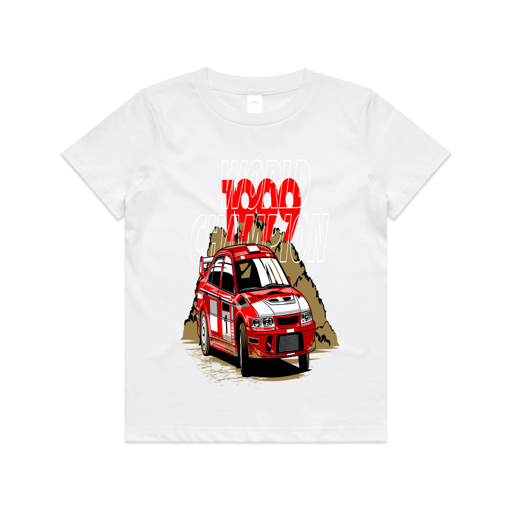 Mitsubishi Lancer Evolution VI – World Champion Rally Tee