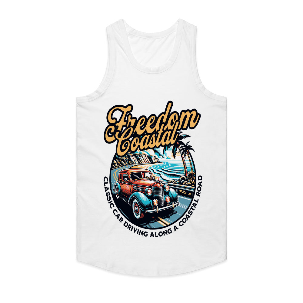 Freedom Coastal – Classic Car Adventure Tee