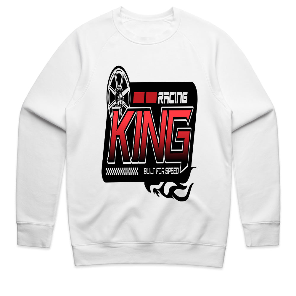 Racing King – Built for Speed Motorsport Streetwear T-Shirt