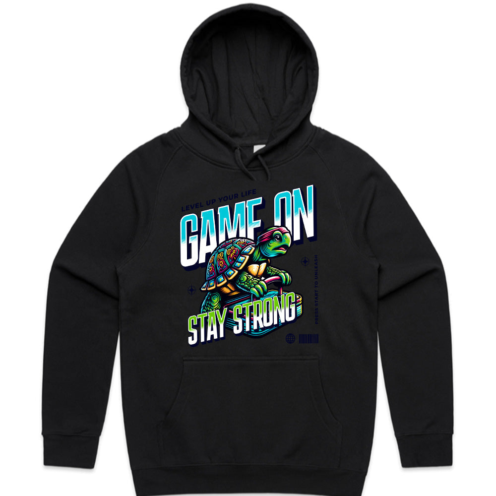 Game On - Stay Strong Turtle Gaming T-Shirt