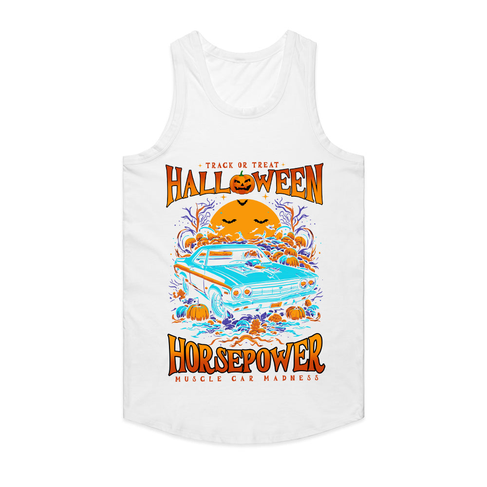 Halloween Horsepower T-Shirt – Spooky Muscle Car Madness