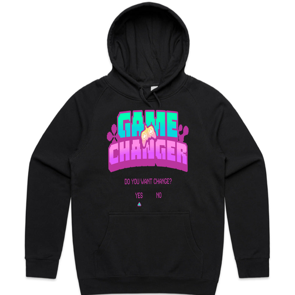 Game Changer - Retro Pixel Art Motivational Gaming T-Shirt
