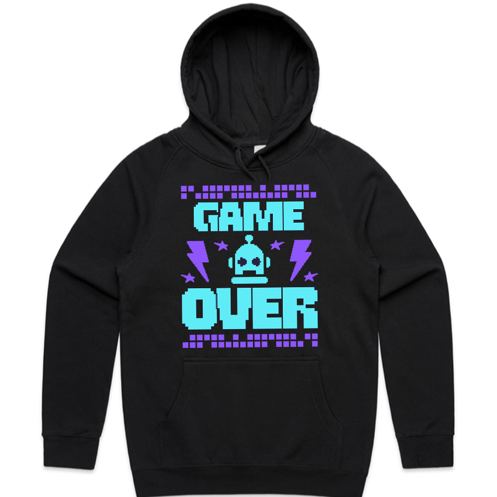Game Over - Retro Pixel Robot Gamer T-Shirt
