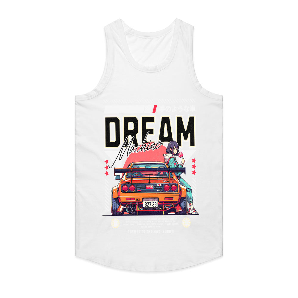 Dream Machine: Retro Racer Streetwear Tee