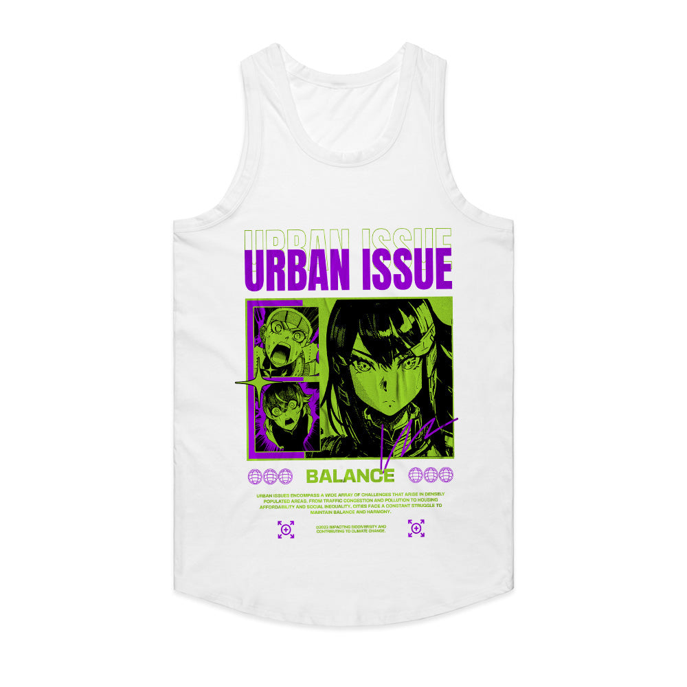 Urban Issue: Neon Anime Balance Tee