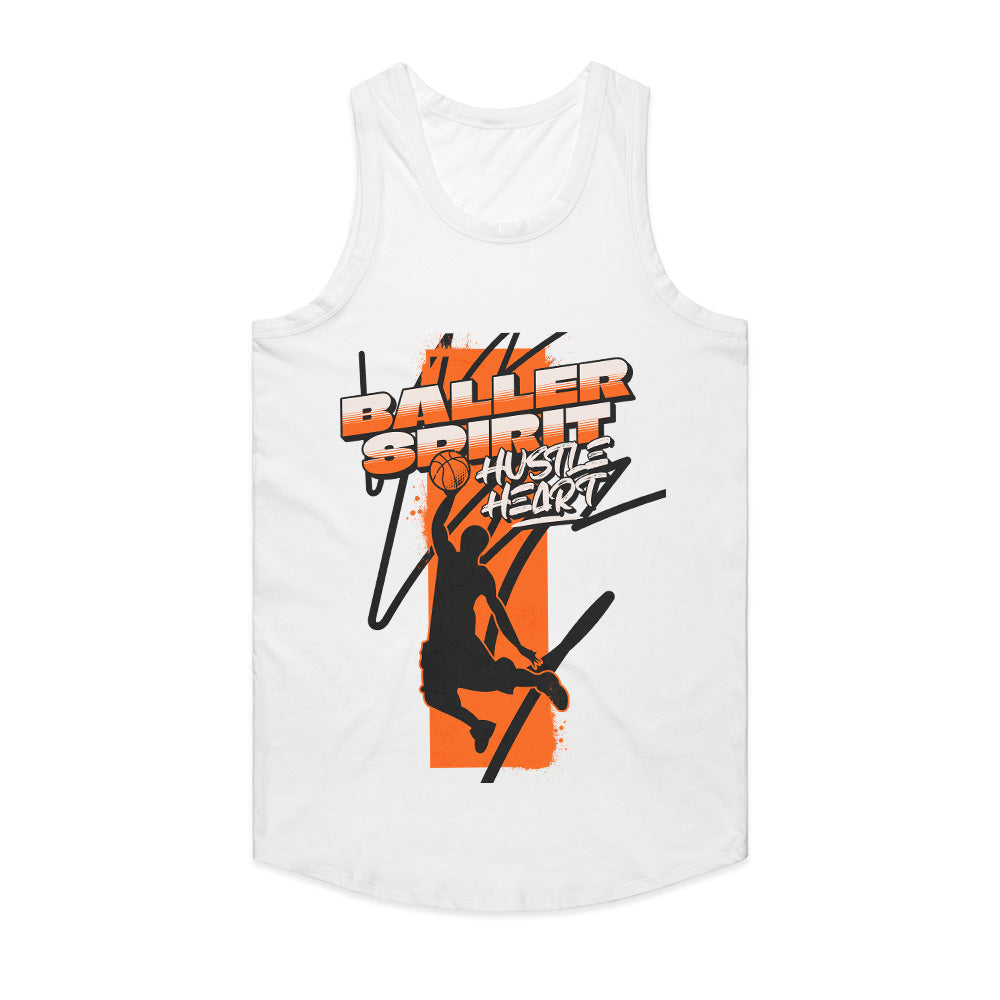 Baller Spirit: Hustle & Heart Dunk Tee