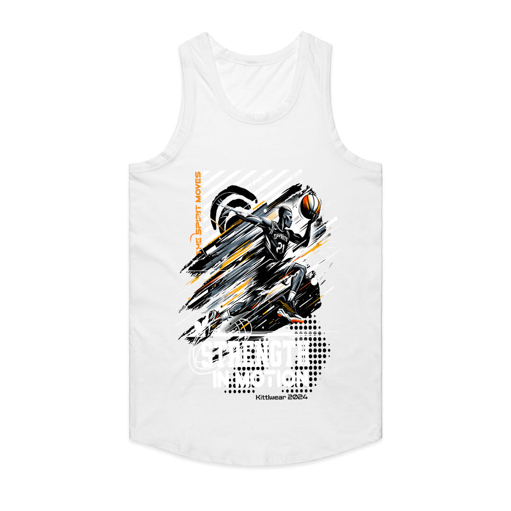 Full Court Fury: Strength in Motion Tee