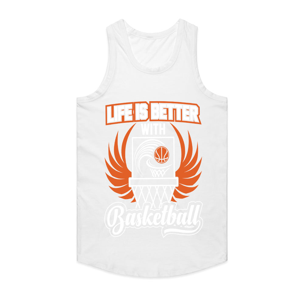 Full Court Bliss: Life Is Better with Basketball Tee