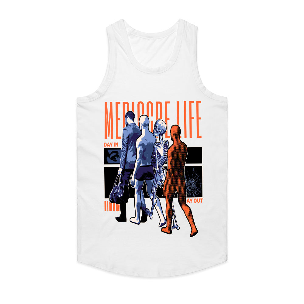 Existential Grind: Mediocre Life Statement Tee