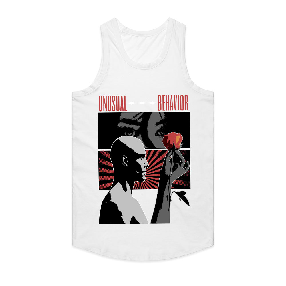 Crimson Gaze: Unusual Behavior Art Tee